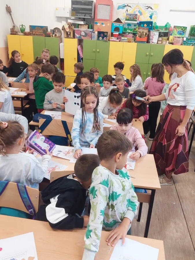 Средба со писателката Јелена Никодиновска Чаповска