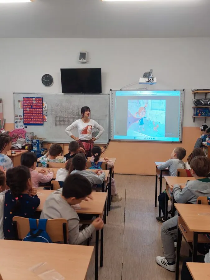 Средба со писателката Јелена Никодиновска Чаповска