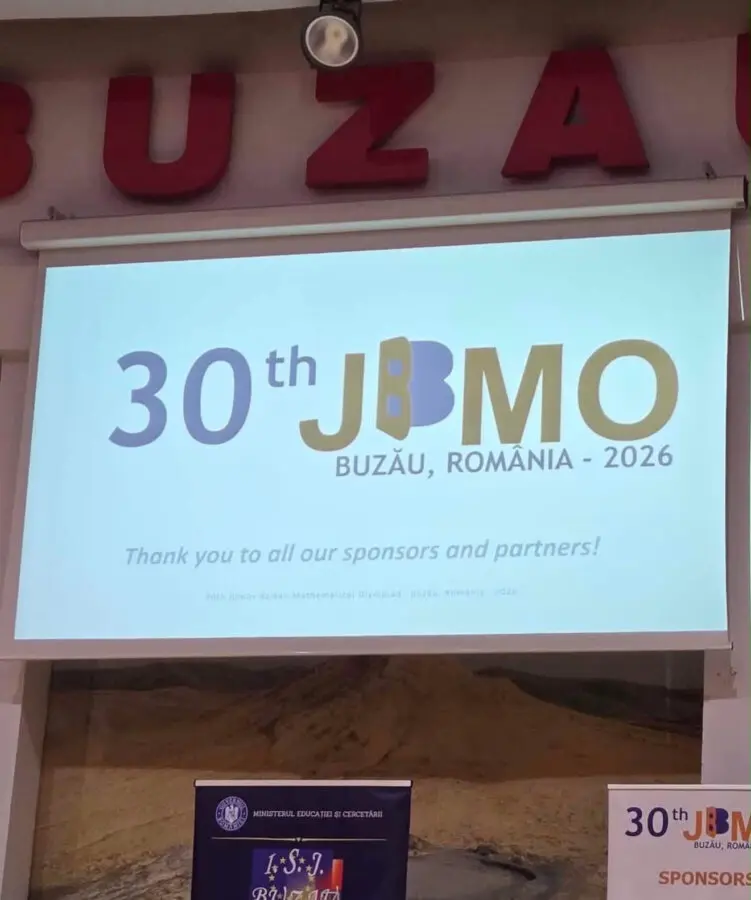 Дарјан Мирчевски ја претставува Македонија на ЈБМО Darjan Mirchevski ja pretstavuva Makedonija na JBMO 3