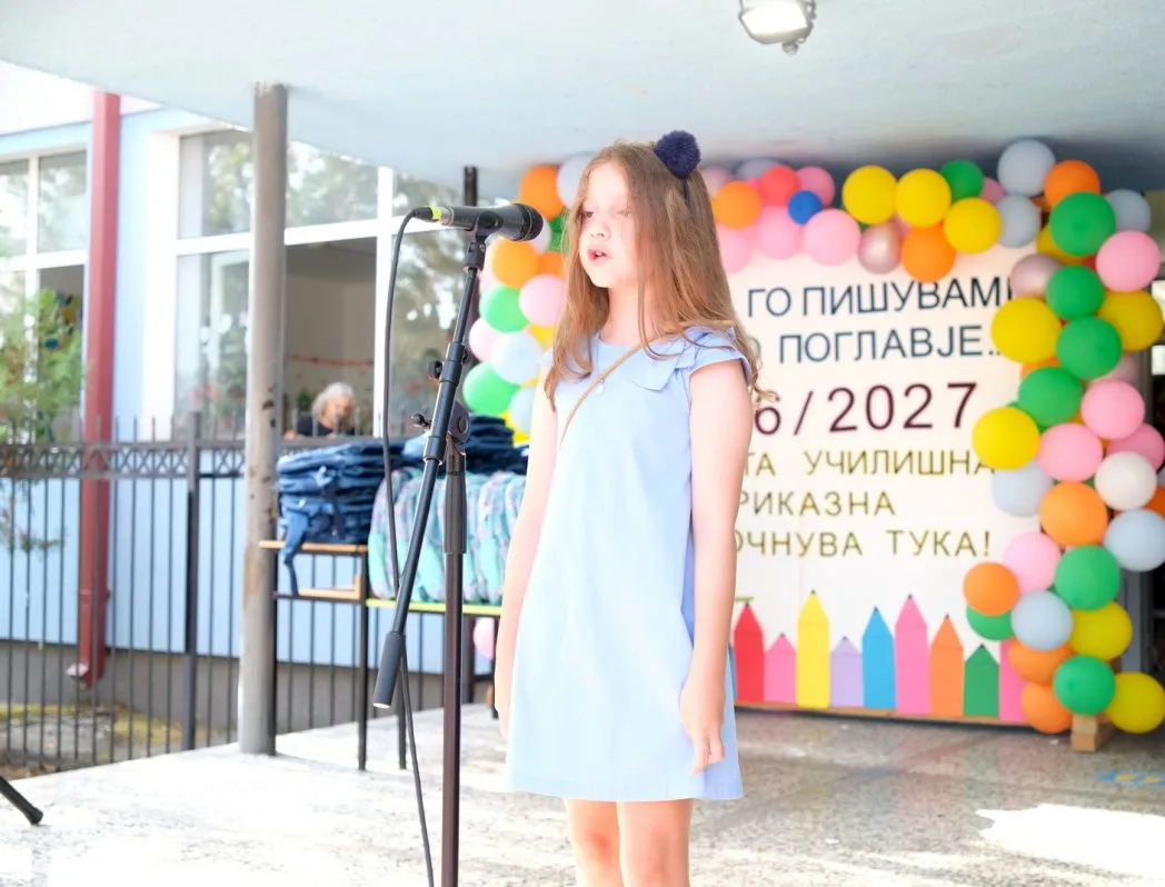 Карпош им посака топло добредојде на 670 првачиња со нови ранчиња и училишен прибор
