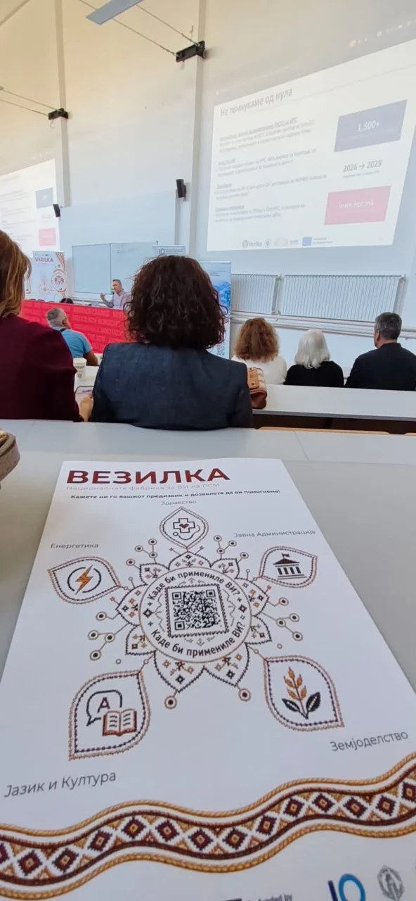 Учење за одговорна примена на вештачката интелигенција — учество на првиот вебинар на ВЕЗИЛКА
